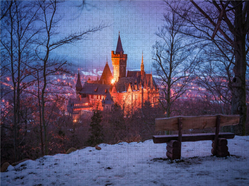 Schloss in Wernigerode - CALVENDO Foto-Puzzle - calvendoverlag 29.99