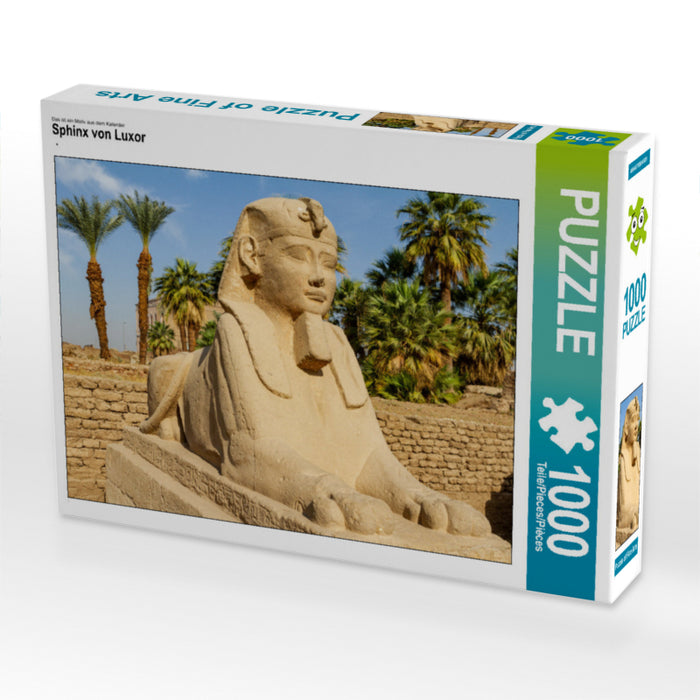 Sphinx von Luxor - CALVENDO Foto-Puzzle - calvendoverlag 29.99