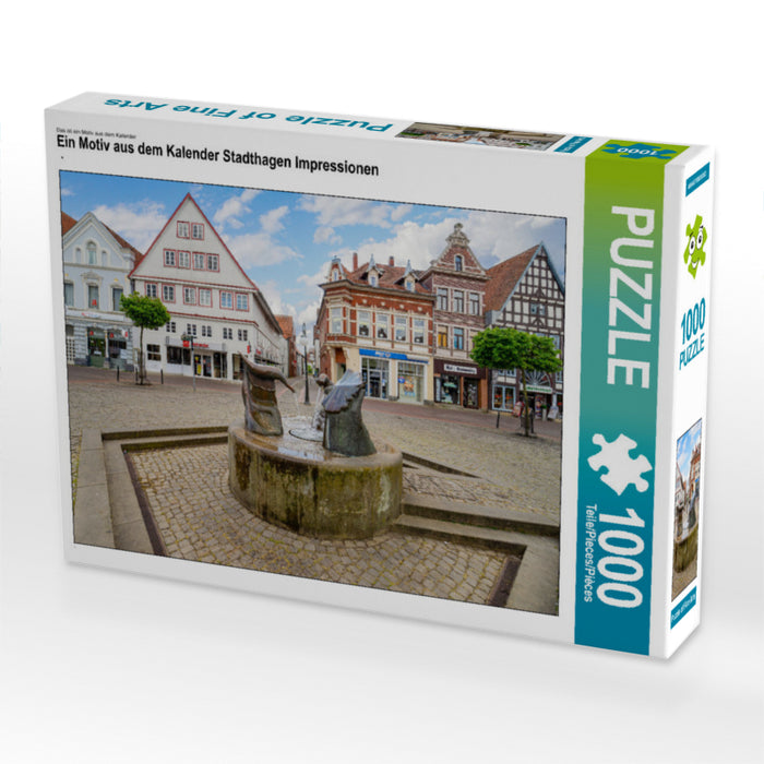 Stadthagen Impressionen - CALVENDO Foto-Puzzle - calvendoverlag 29.99