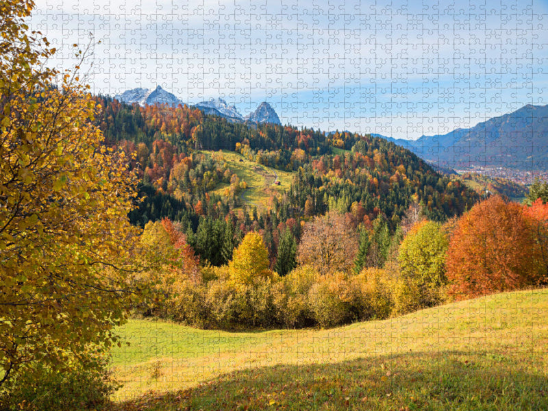 Von Wamberg zum Eckbauer - CALVENDO Foto-Puzzle