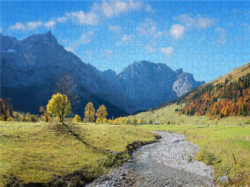 Rißbach in der Eng - CALVENDO Foto-Puzzle - calvendoverlag 29.99