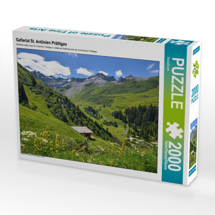 Gafiertal St. Antönien Prättigau - CALVENDO Foto-Puzzle - calvendoverlag 39.99