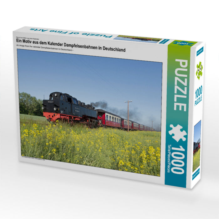 Dampfeisenbahnen in Deutschland - CALVENDO Foto-Puzzle - calvendoverlag 29.99