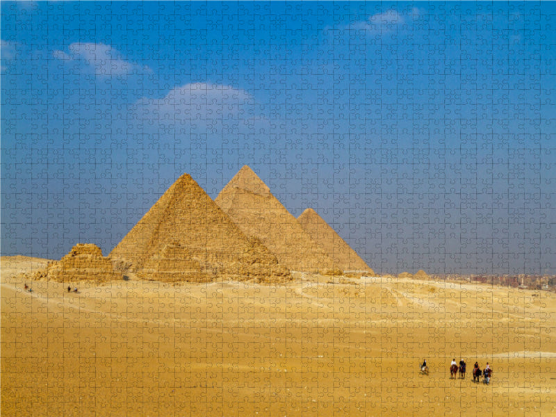 Pyramiden von Gizeh - CALVENDO Foto-Puzzle - calvendoverlag 29.99