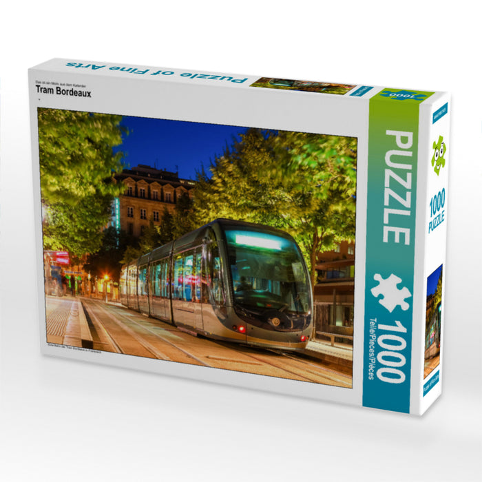Tram Bordeaux - CALVENDO Foto-Puzzle - calvendoverlag 29.99
