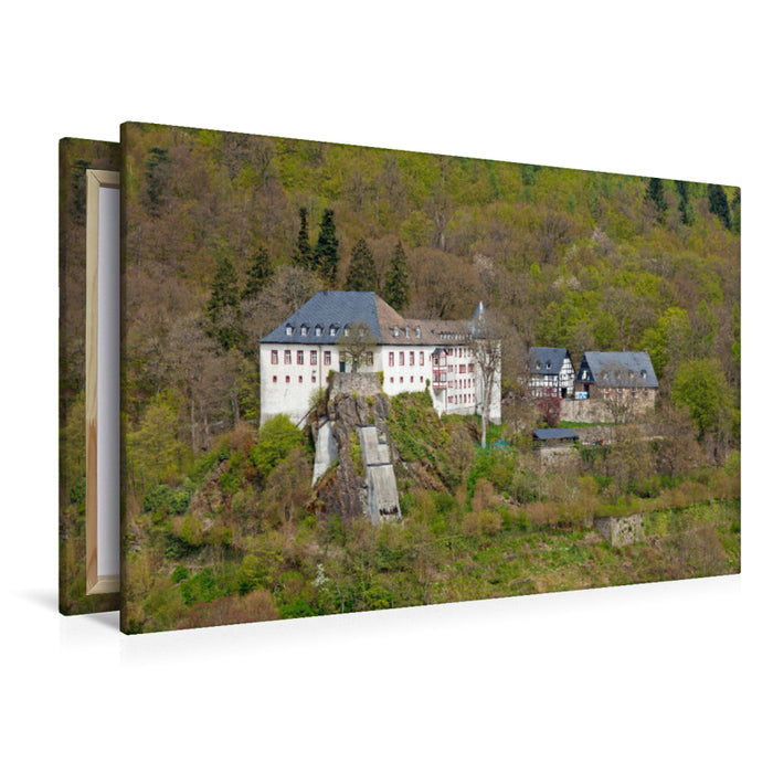 Premium Textil-Leinwand Premium Textil-Leinwand 120 cm x 80 cm quer Burg Bilstein