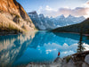 Moraine Lake, Banff - Kanada - CALVENDO Foto-Puzzle - calvendoverlag 29.99