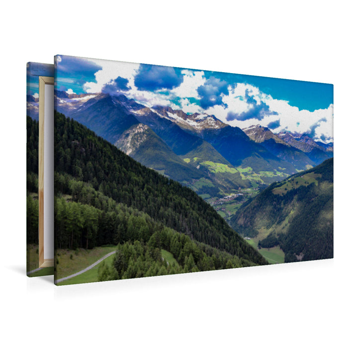 Premium textile canvas Premium textile canvas 120 cm x 80 cm landscape Am Klausberg 