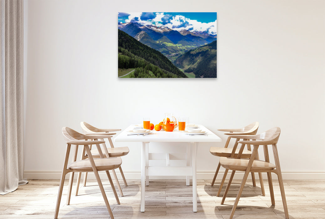 Premium textile canvas Premium textile canvas 120 cm x 80 cm landscape Am Klausberg 