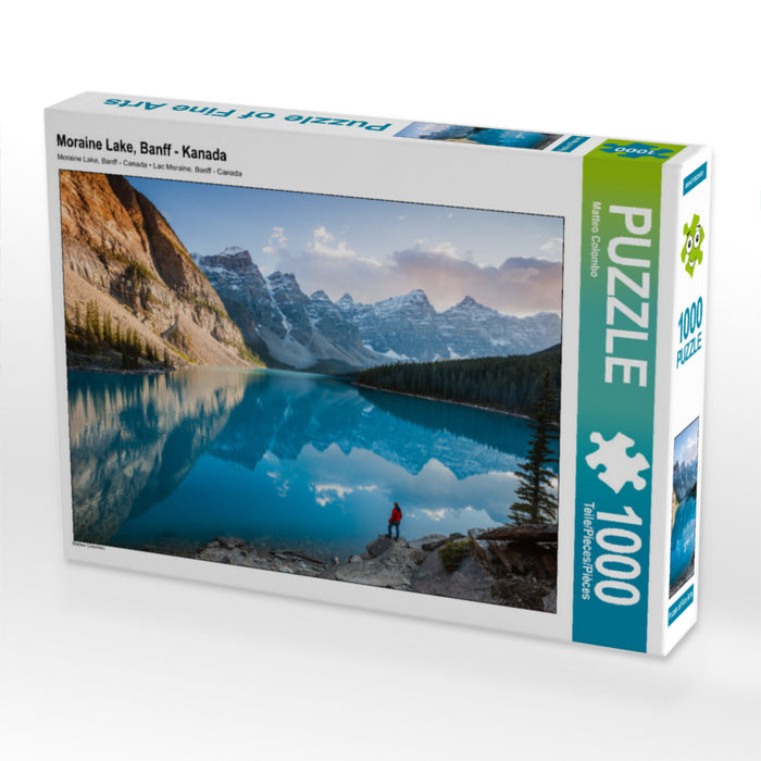 Moraine Lake, Banff - Kanada - CALVENDO Foto-Puzzle - calvendoverlag 29.99