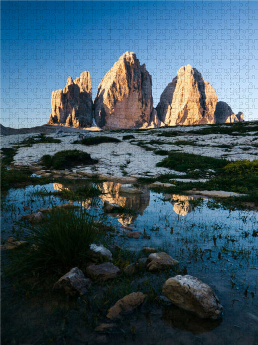 Dolomiten - Reise um die bleichen Berge zu entdecken - CALVENDO Foto-Puzzle - calvendoverlag 29.99