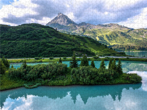 Blick auf den Zeinissee - CALVENDO Foto-Puzzle - calvendoverlag 29.99