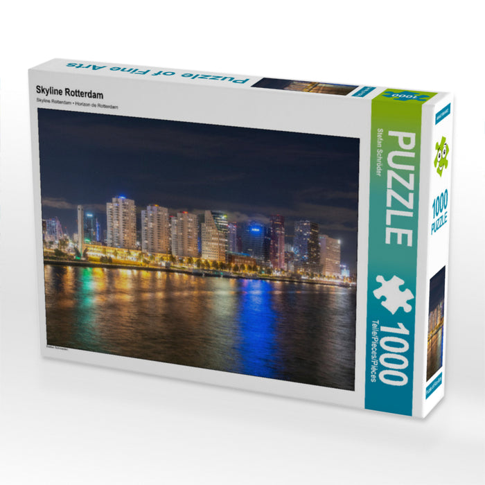 Skyline Rotterdam - CALVENDO Foto-Puzzle - calvendoverlag 29.99