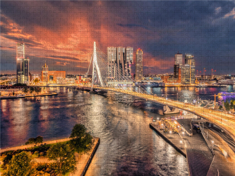 Rotterdam - CALVENDO Foto-Puzzle - calvendoverlag 29.99