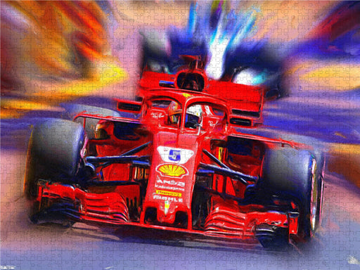 Sebastian Vettel - CALVENDO Foto-Puzzle - calvendoverlag 29.99
