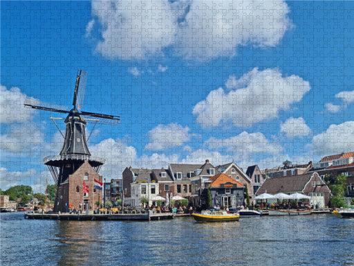 Hafen in Haarlem - CALVENDO Foto-Puzzle - calvendoverlag 29.99