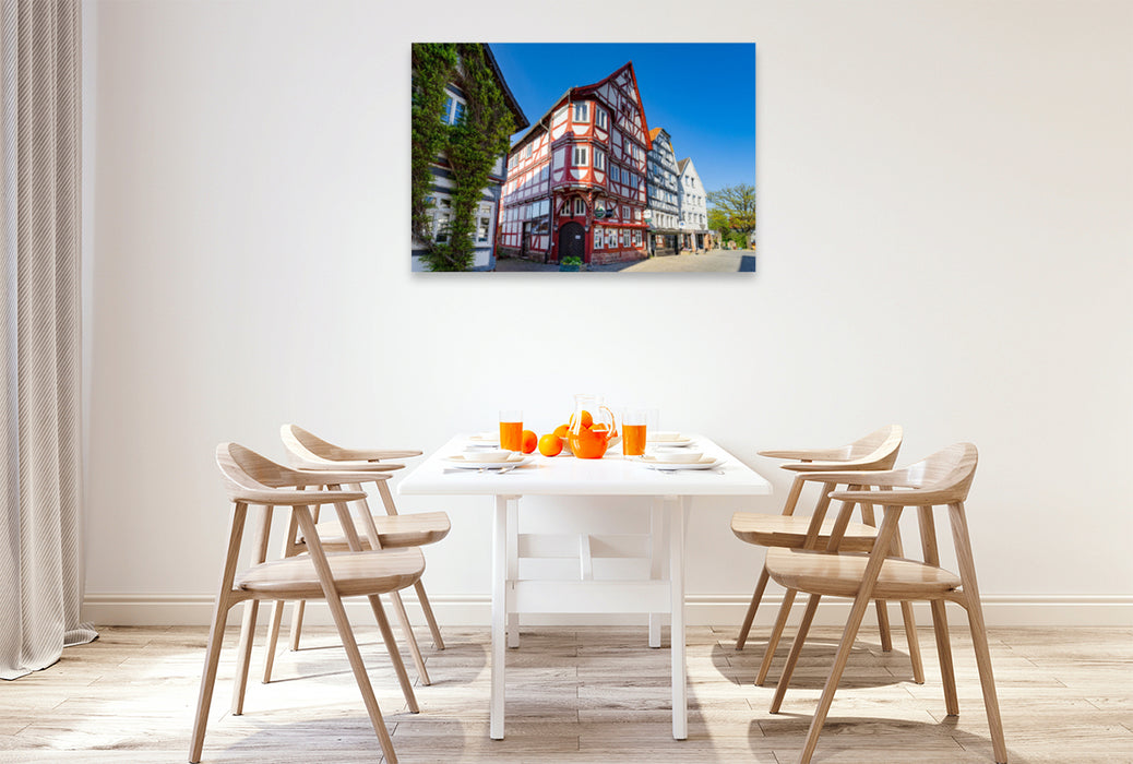 Premium textile canvas Premium textile canvas 120 cm x 80 cm across A motif from the Schwalmstadt Impressions calendar 