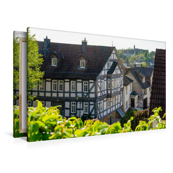 Premium Textil-Leinwand Premium Textil-Leinwand 120 cm x 80 cm quer Ein Motiv aus dem Kalender Schwalmstadt Impressionen