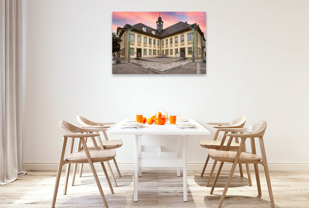 Premium textile canvas Premium textile canvas 120 cm x 80 cm across A motif from the Göppingen Impressions calendar 