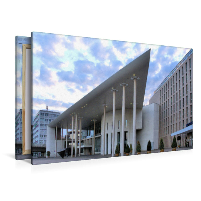 Premium textile canvas Premium textile canvas 120 cm x 80 cm across concert hall 