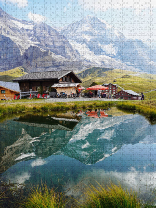 Kleine Scheidegg - CALVENDO Foto-Puzzle - calvendoverlag 29.99