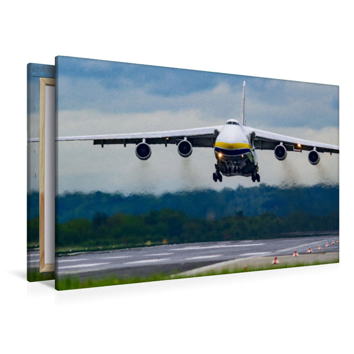 Premium Textil-Leinwand Premium Textil-Leinwand 120 cm x 80 cm quer ANTONOV 124-100-150, © Wolfgang Simlinger