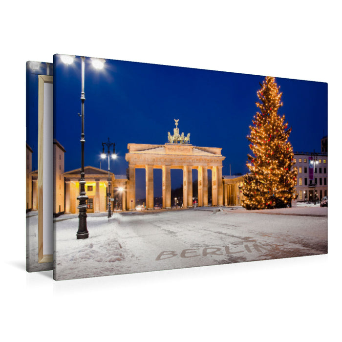 Premium Textil-Leinwand Premium Textil-Leinwand 120 cm x 80 cm quer Ein Motiv aus dem Kalender Schönes Ostdeutschland