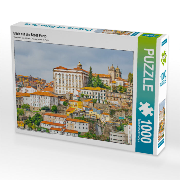 Vue de la ville de Porto - Puzzle photo CALVENDO 