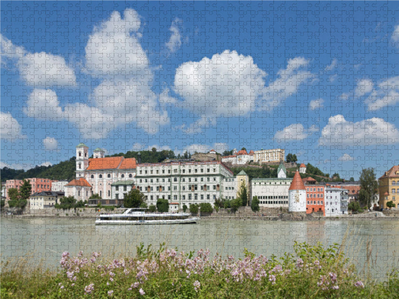 Altstadt und Inn, Passau - CALVENDO Foto-Puzzle - calvendoverlag 49.99