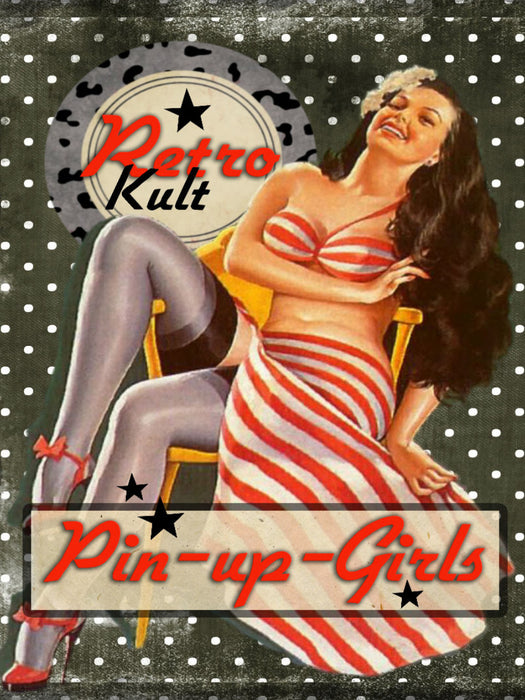 Retro Kult Pin-up-Girls - CALVENDO Foto-Puzzle - calvendoverlag 29.99