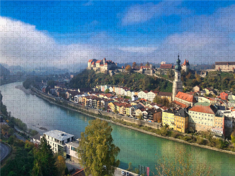 Panoramablick von Österreich aus gesehen - CALVENDO Foto-Puzzle - calvendoverlag 29.99