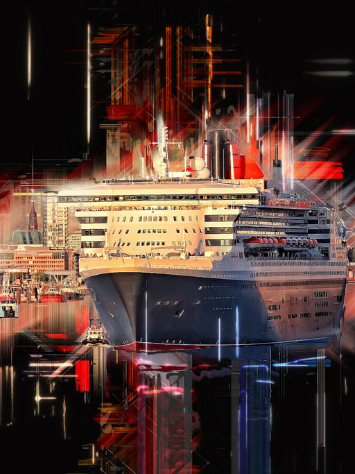 Hamburg, Queen Mary II - CALVENDO Foto-Puzzle - calvendoverlag 29.99