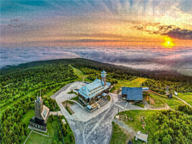 Unser Erzgebirge von oben - CALVENDO Foto-Puzzle - calvendoverlag 29.99