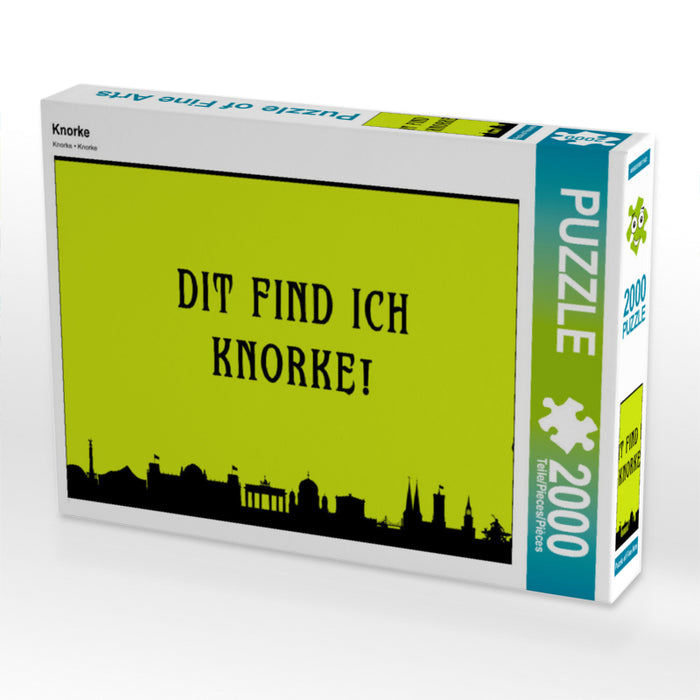 Knorke - CALVENDO Foto-Puzzle - calvendoverlag 39.99