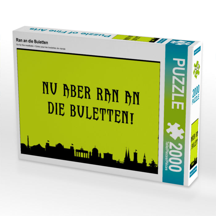 Ran an die Buletten - CALVENDO Foto-Puzzle - calvendoverlag 39.99