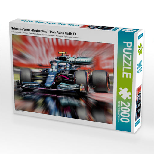 Sebastian Vettel - Deutschland - Team Aston Martin F1 - CALVENDO Foto-Puzzle - calvendoverlag 29.99