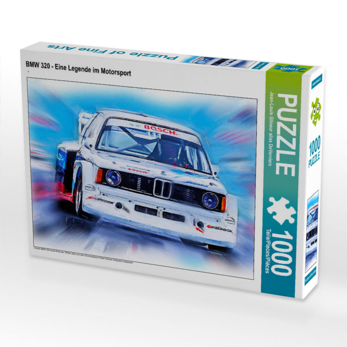 BMW 320 - Eine Legende im Motorsport - CALVENDO Foto-Puzzle