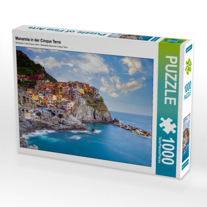 Manarola in the Cinque Terre - CALVENDO photo puzzle 