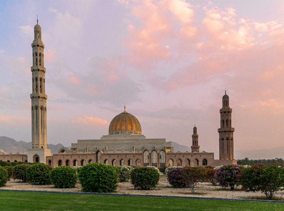 Grande Mosquée du Sultan Quabus à Mascate - Puzzle photo CALVENDO 