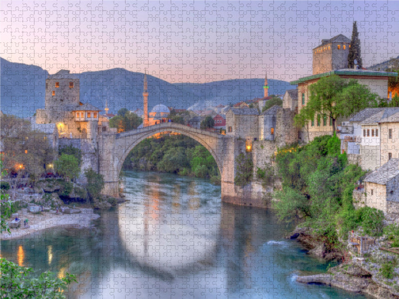 Mostar - Puzzle photo CALVENDO 