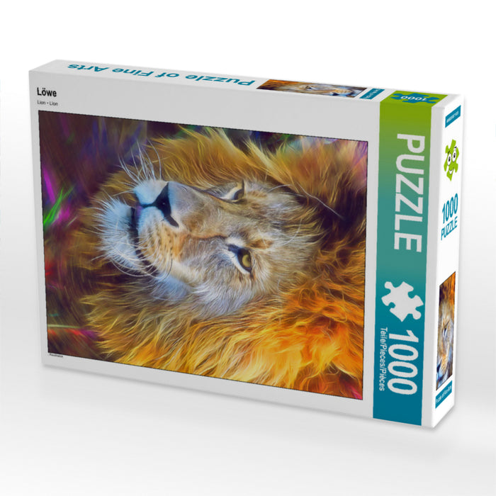 Lion - CALVENDO photo puzzle 