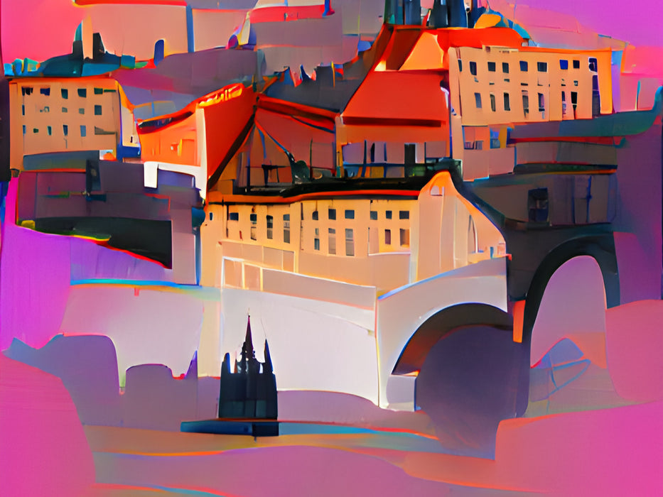 Prague - Puzzle photo CALVENDO 
