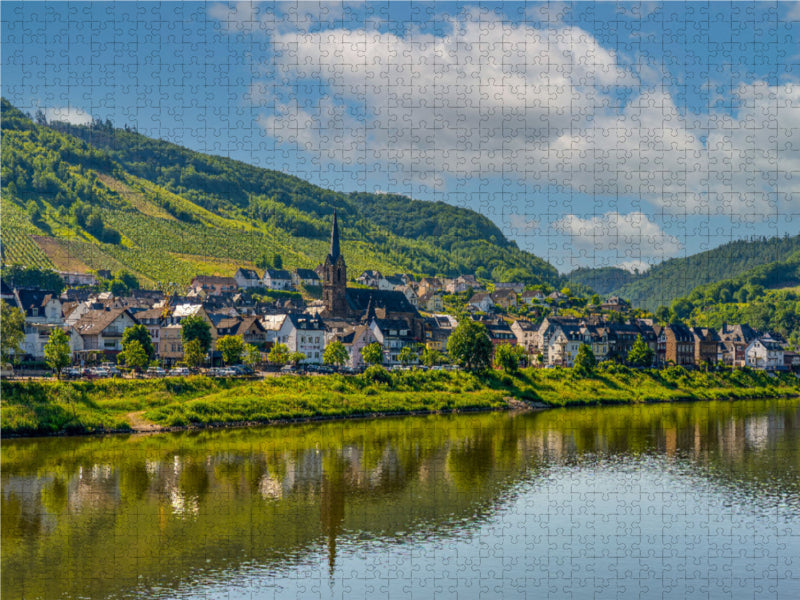 La Moselle entre Coblence et Trèves - Puzzle photo CALVENDO 