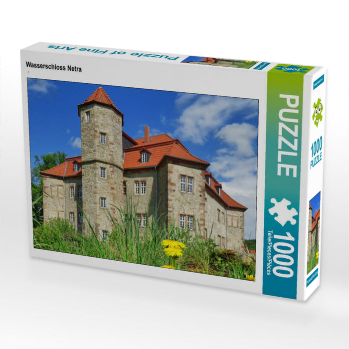 Netra moated castle - CALVENDO photo puzzle 
