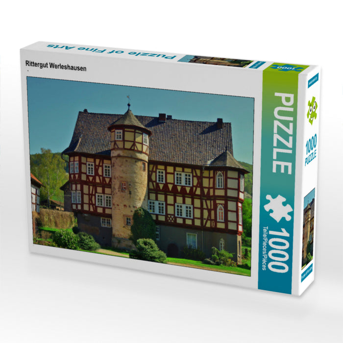 Werleshausen manor - CALVENDO photo puzzle 