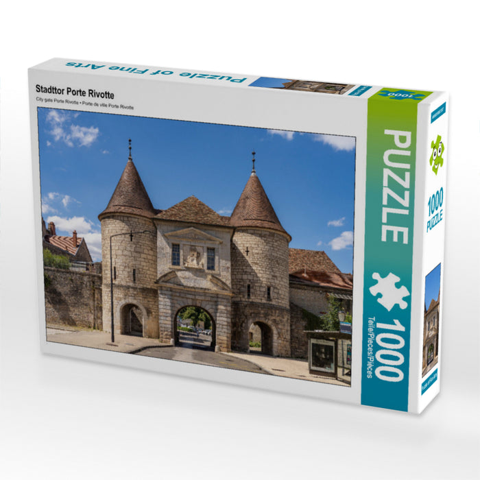 Stadttor Porte Rivotte - CALVENDO Foto-Puzzle