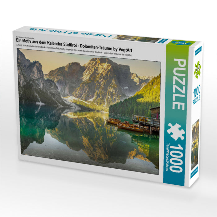 South Tyrol - Dolomite dreams by VogtArt - CALVENDO photo puzzle 