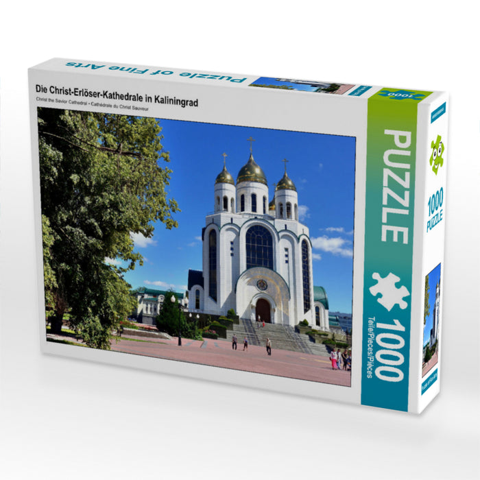 Die Christ-Erlöser-Kathedrale in Kaliningrad - CALVENDO Foto-Puzzle