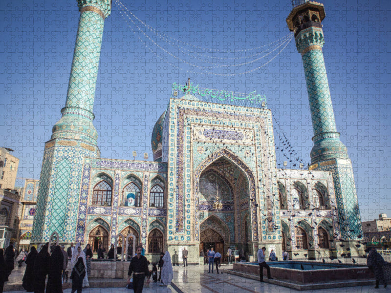 La Mosquée de Tajrish - Téhéran - Puzzle photo CALVENDO 