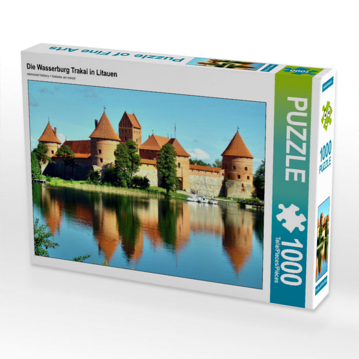 The Trakai water castle in Lithuania - CALVENDO photo puzzle 